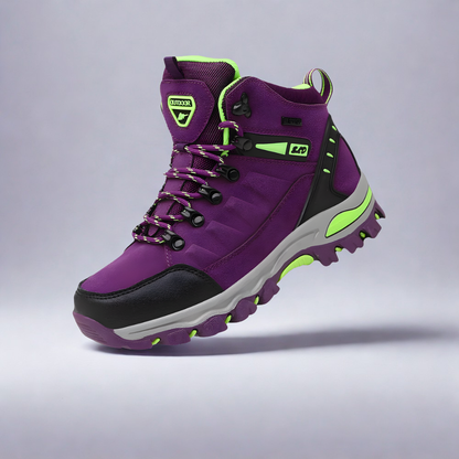 Women's Winter Hiking Boots - Waterproof Outdoor Comfortable