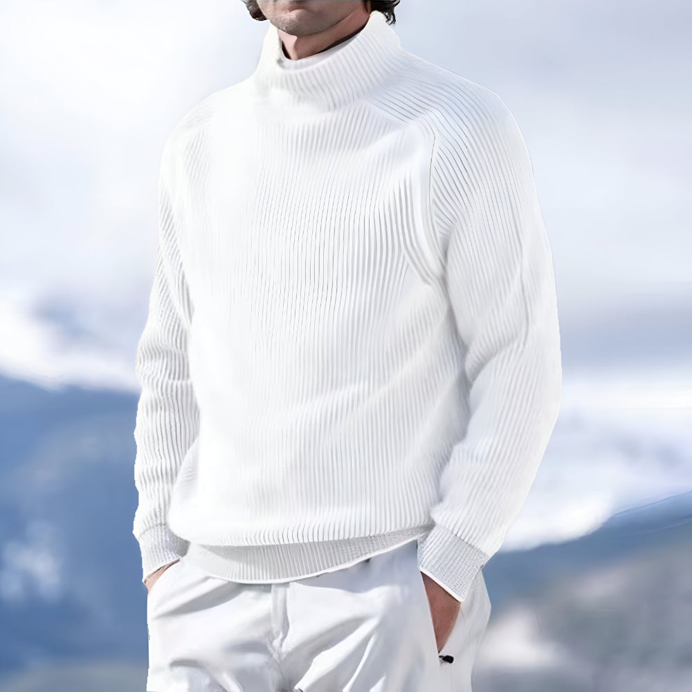 Men’s Warm Stylish Turtleneck Sweater | Long Sleeve Knitwear