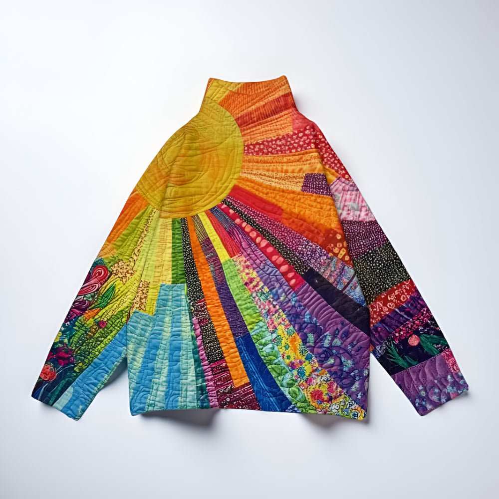 Women Oversized Turtleneck Sweater – Colourful Knitwear