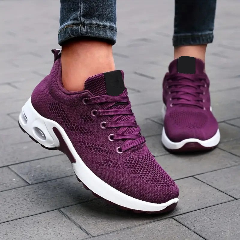 Women Lightweight Breathable Sneakers - Comfort Walking