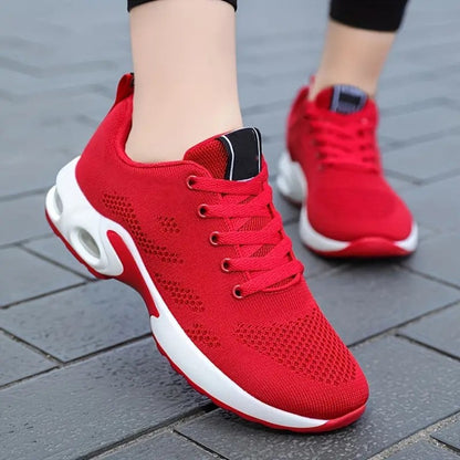 Women Lightweight Breathable Sneakers - Comfort Walking