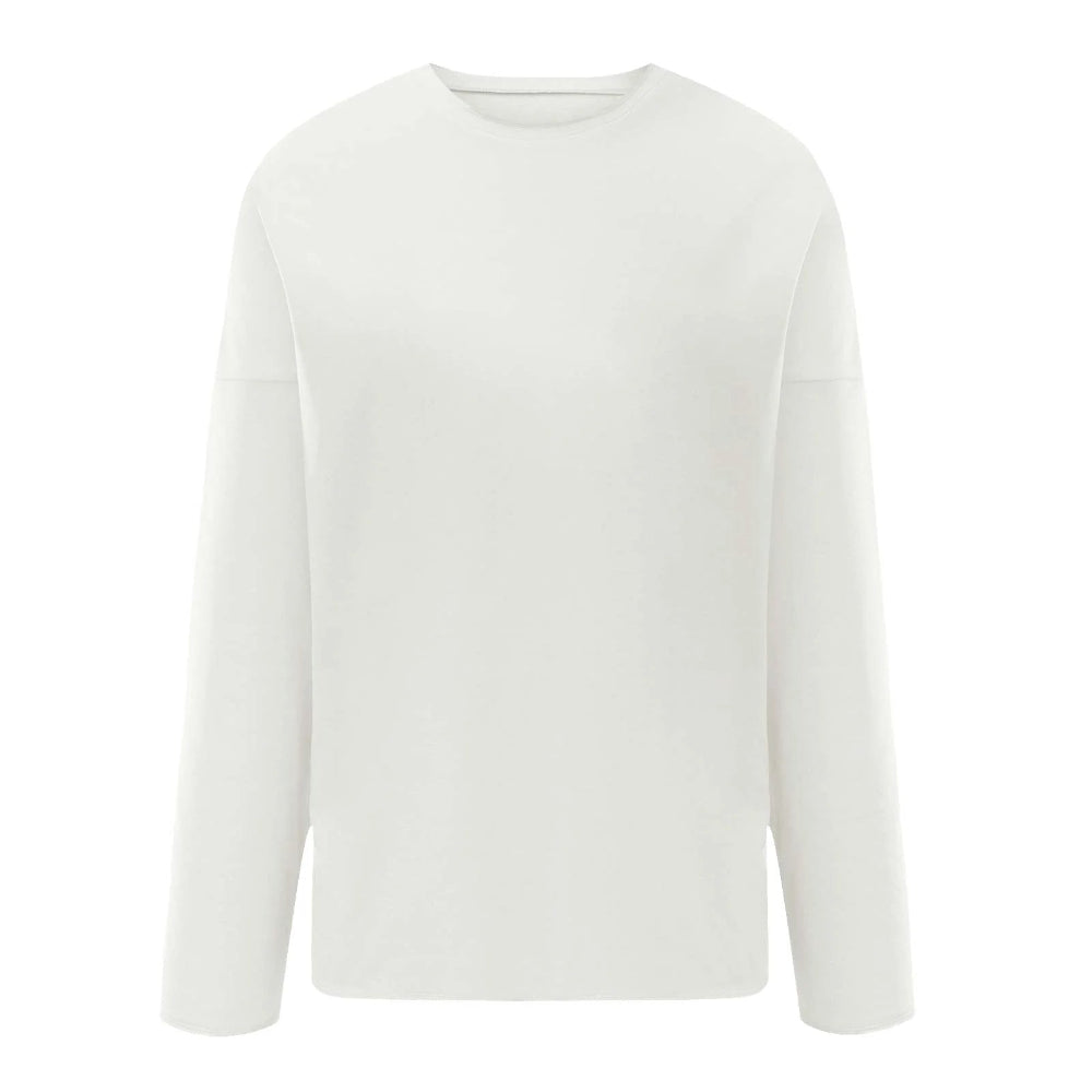 Women Oversized Casual Sweater - Long Sleeve Lightweight