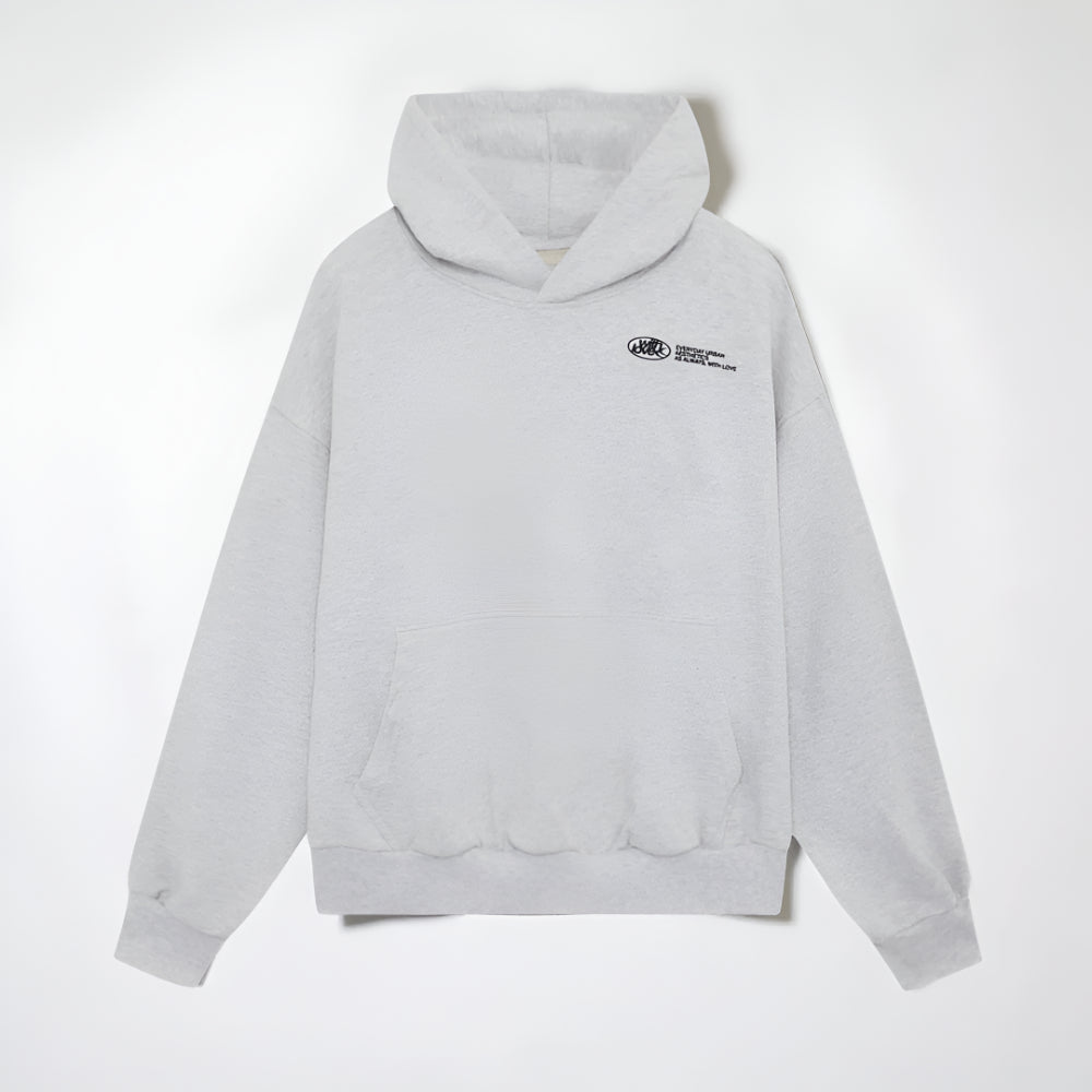 Women’s Oversized Graphic Hoodie – Long Sleeve Streetwear