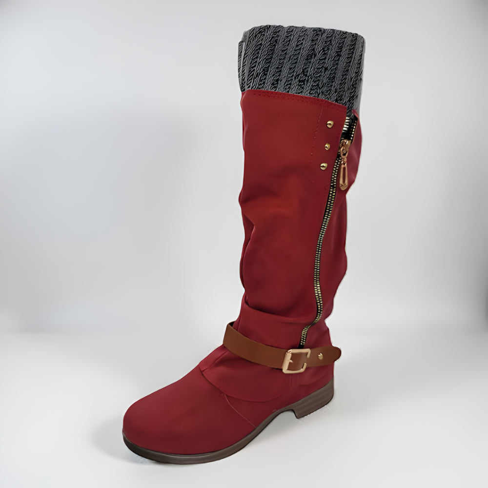 Women's Stylish Knee High Boots – Non-Slip Comfortable Fit