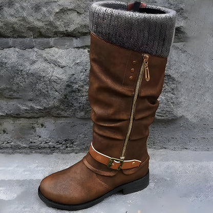 Women's Stylish Knee High Boots – Non-Slip Comfortable Fit