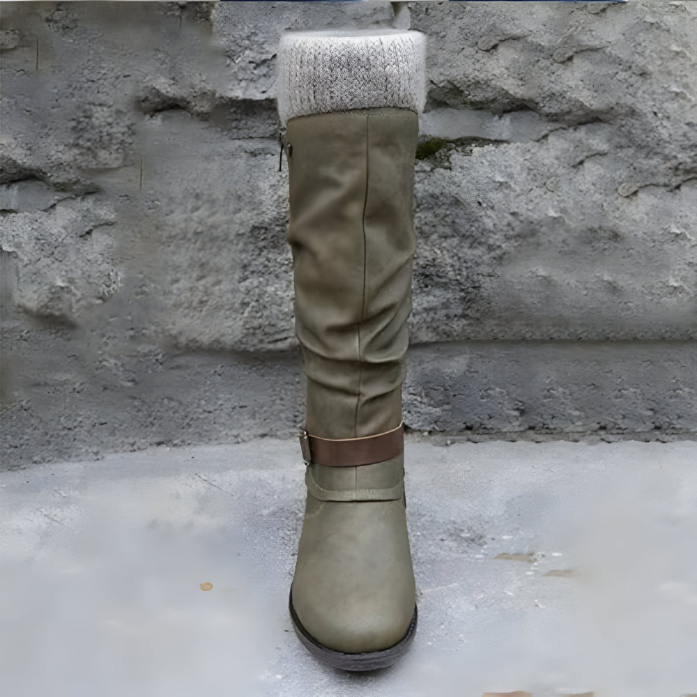 Women's Stylish Knee High Boots – Non-Slip Comfortable Fit