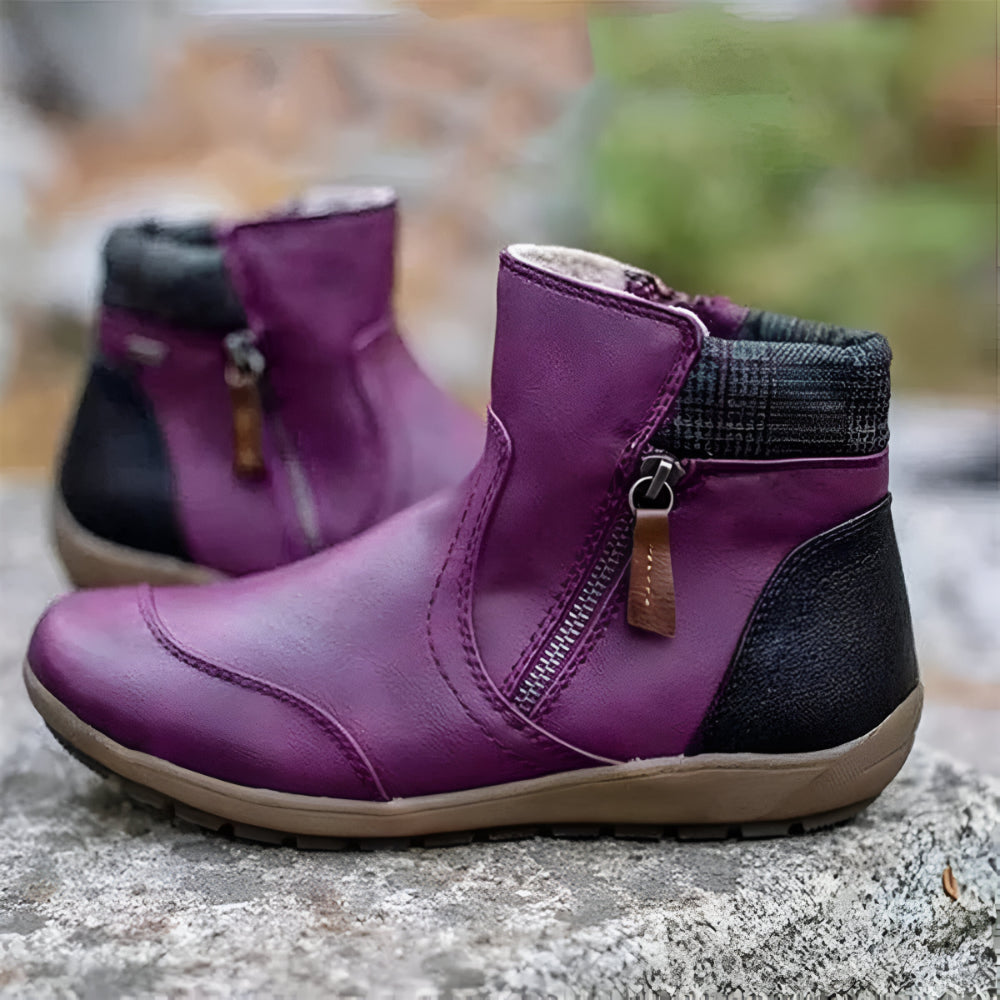 Women's Waterproof Orthopedic Ankle Boots – Slip-Resistant Comfortable