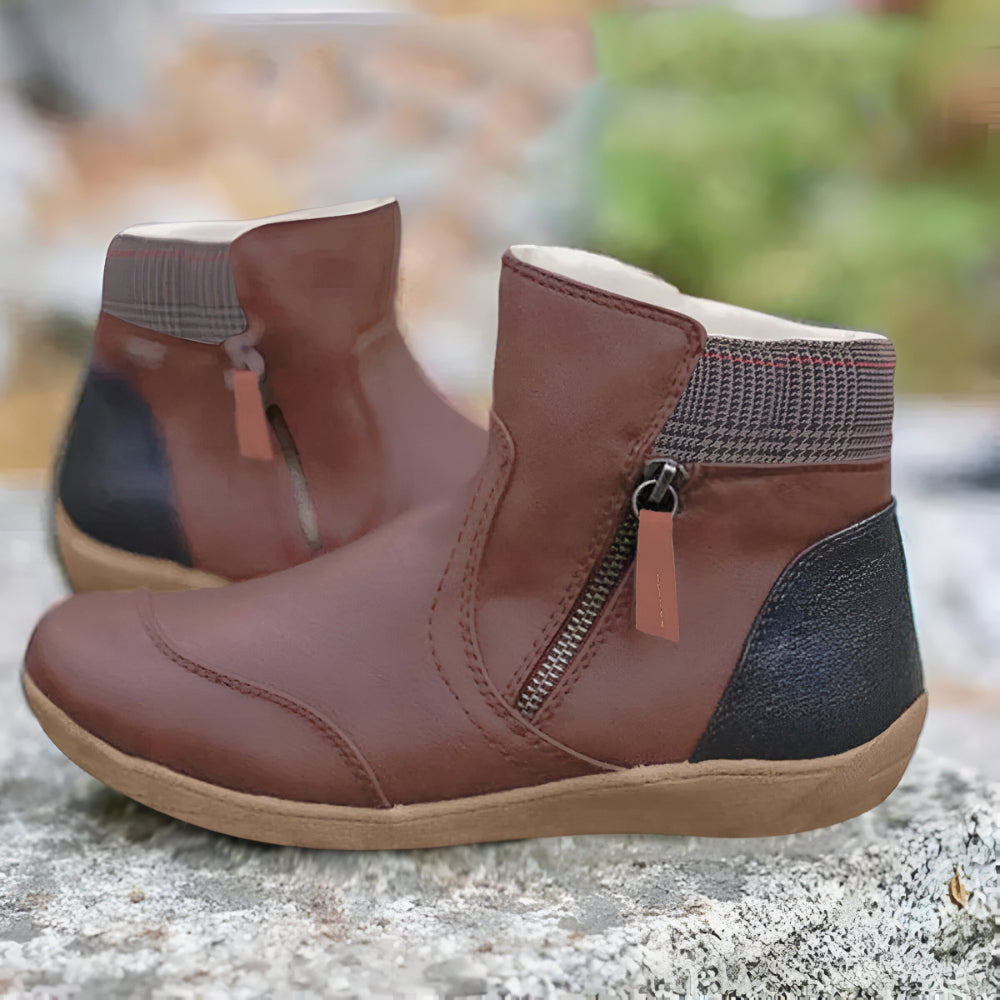 Women's Waterproof Orthopedic Ankle Boots – Slip-Resistant Comfortable