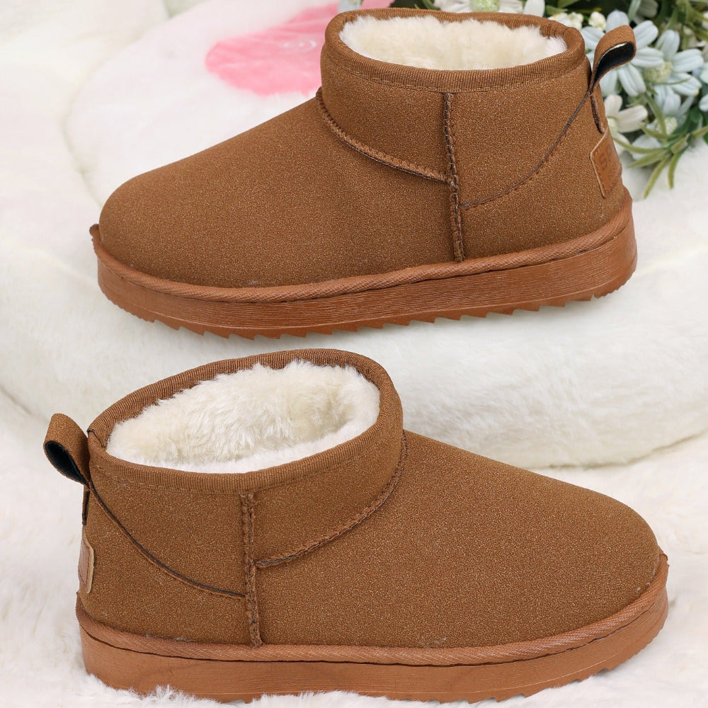 Women's Ankle Boots Mini Platform Fur Lined Winter Style 5