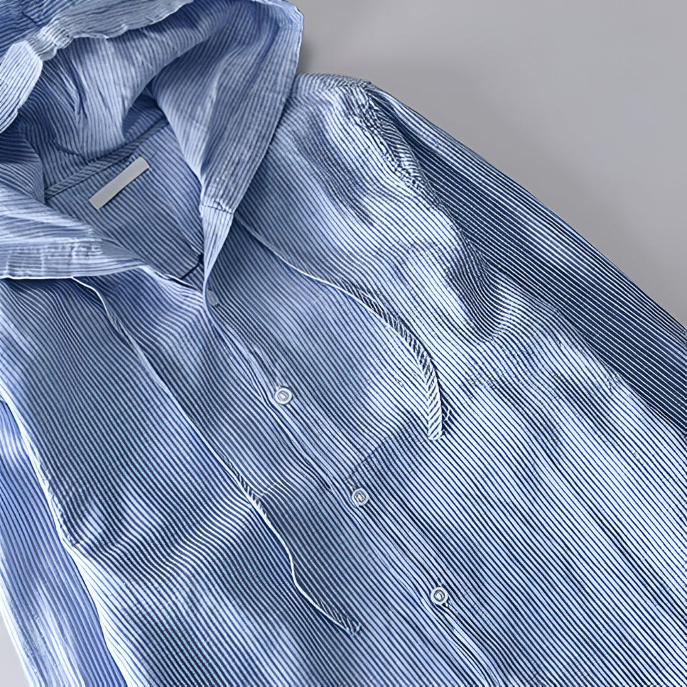 Women's Breathable Cotton Blouse Lightweight Elegant Top 2