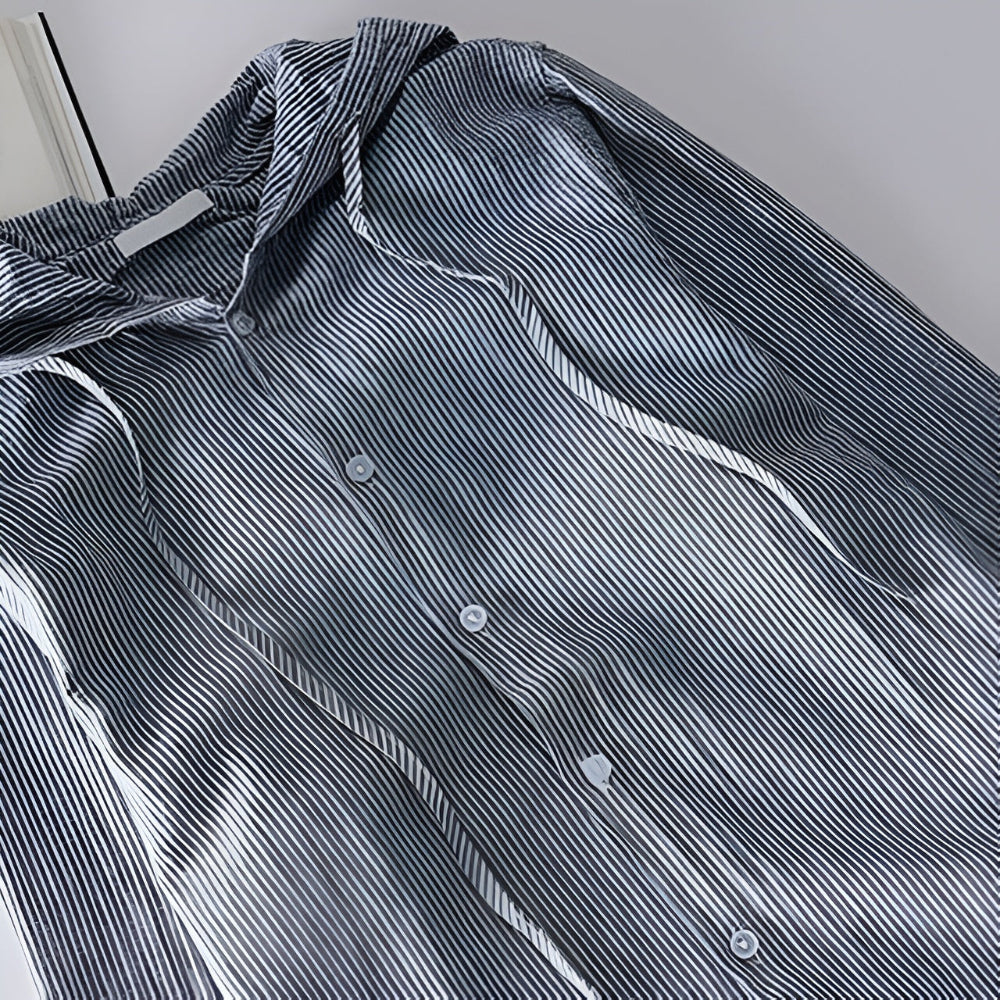 Women's Breathable Cotton Blouse Lightweight Elegant Top 8