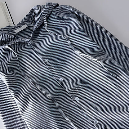 Women's Breathable Cotton Blouse Lightweight Elegant Top 8