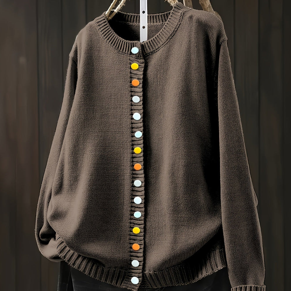 Women's Cardigan Sweater Soft Lightweight Layering Piece 3