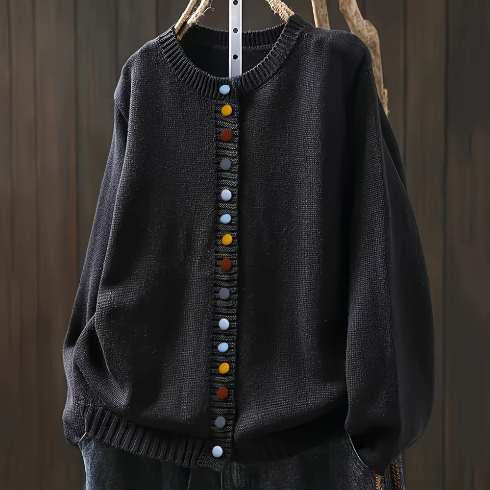 Women's Cardigan Sweater Soft Lightweight Layering Piece 5