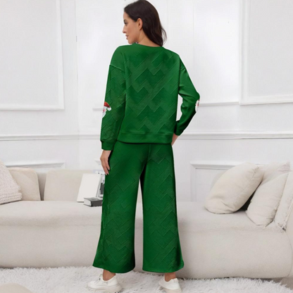 Women's Christmas Holiday Pyjama Outfit Set 2