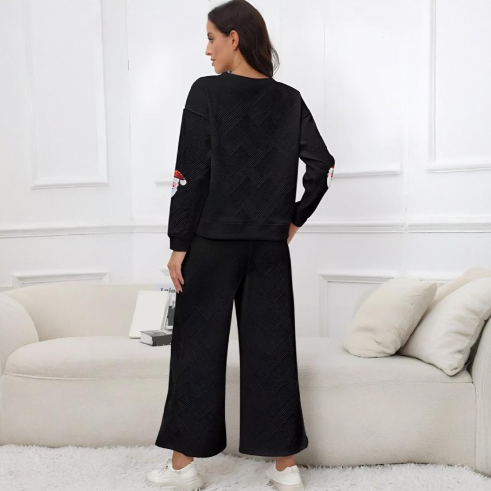 Women's Christmas Holiday Pyjama Outfit Set 4