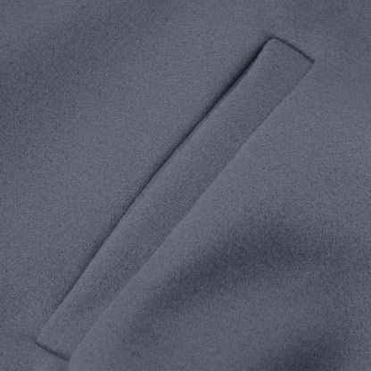 Women’s Classic Long Wool Coat – Elegant Warm Overcoat