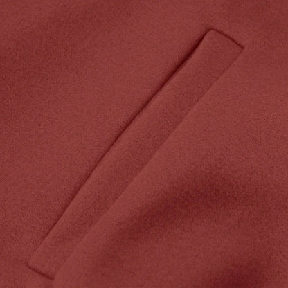 Women’s Classic Long Wool Coat – Elegant Warm Overcoat