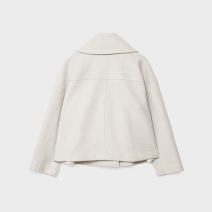 Women's Coats Chic Short Double-Breasted Casual Jacket 3