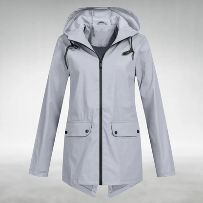 Women's Coats Waterproof Lightweight Rain Jacket 11