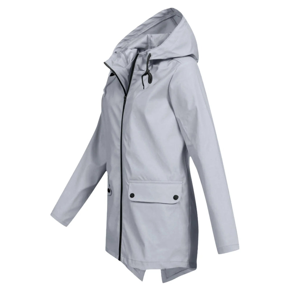 Women's Coats Waterproof Lightweight Rain Jacket 12