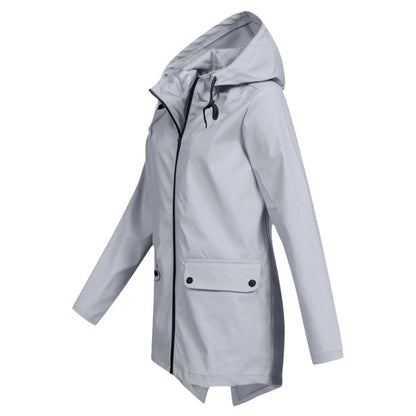 Women's Coats Waterproof Lightweight Rain Jacket 12