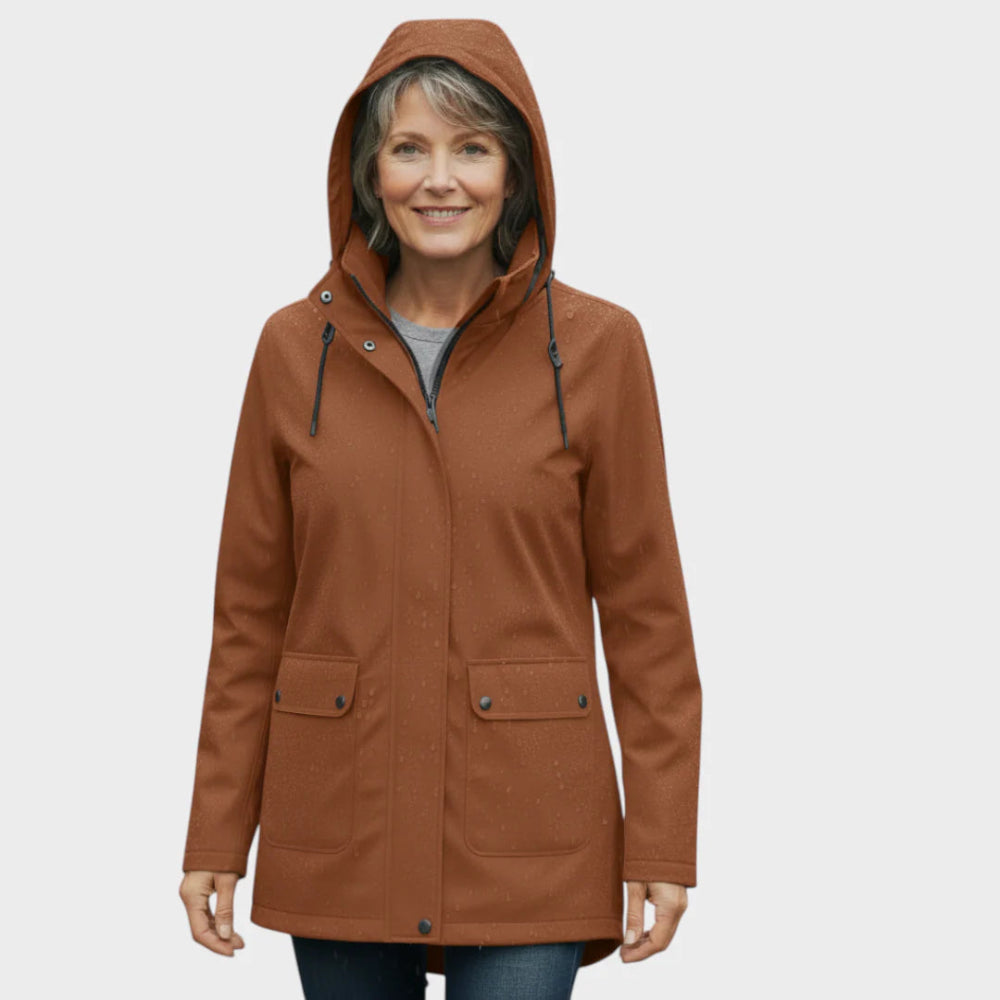 Women's Coats Waterproof Lightweight Rain Jacket 13