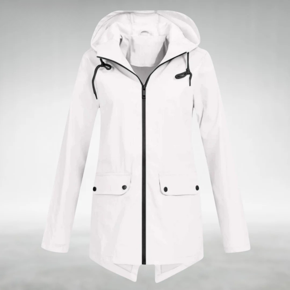 Women's Coats Waterproof Lightweight Rain Jacket 8