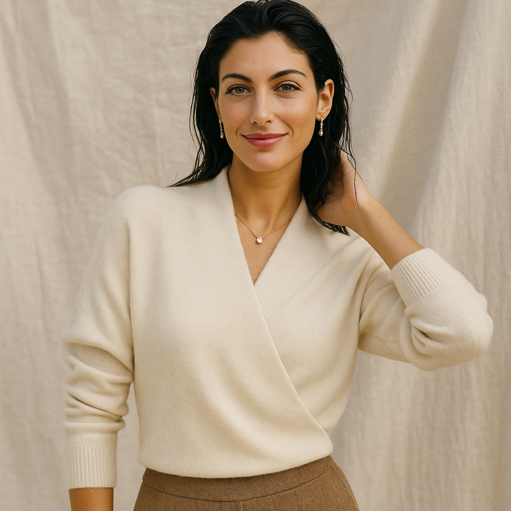 Women_s_Cozy_V-Neck_Knit_Sweater 8