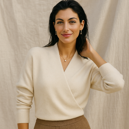 Women_s_Cozy_V-Neck_Knit_Sweater 8