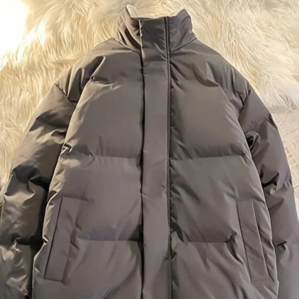 Women’s Fleece Lined Puffer Winter Coat – Warm Windproof Jacket
