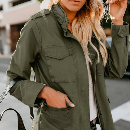 Women’s Lightweight Casual Jacket | Long Sleeve Stylish