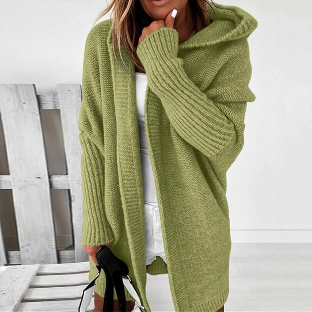 Women's Mid-Length Cardigan Sweater Stylish Layering Piece 5