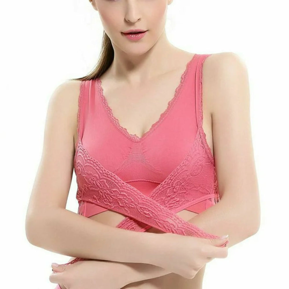 Women's Posture Bra Comfortable Lace Design 11