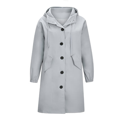 Women's Rain Jacket Hooded Classic Winter Coat Stylish 4