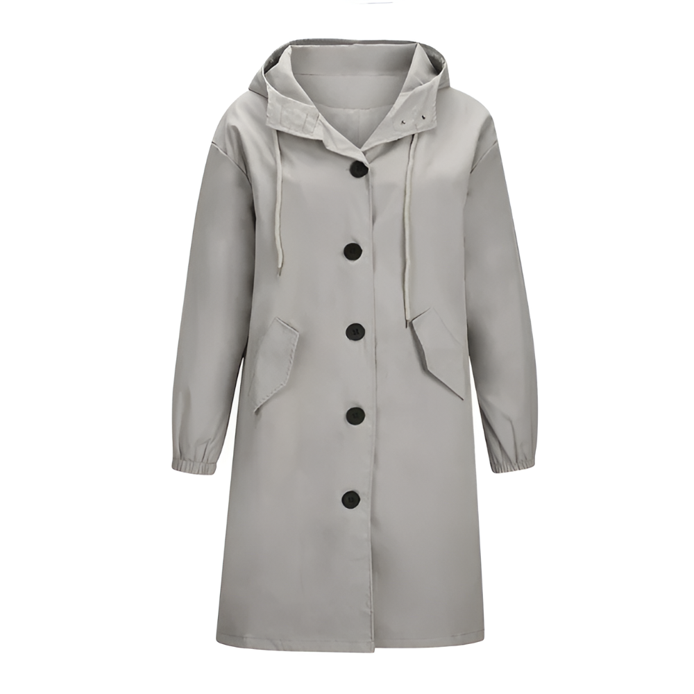Women's Rain Jacket Hooded Classic Winter Coat Stylish 12