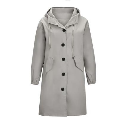 Women's Rain Jacket Hooded Classic Winter Coat Stylish 12