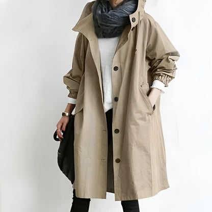 Women's Rain Jacket Hooded Classic Winter Coat Stylish 13