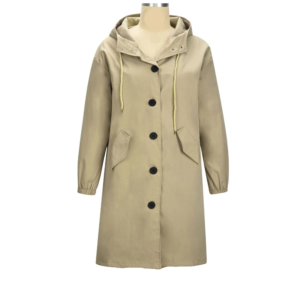 Women's Rain Jacket Hooded Classic Winter Coat Stylish 14
