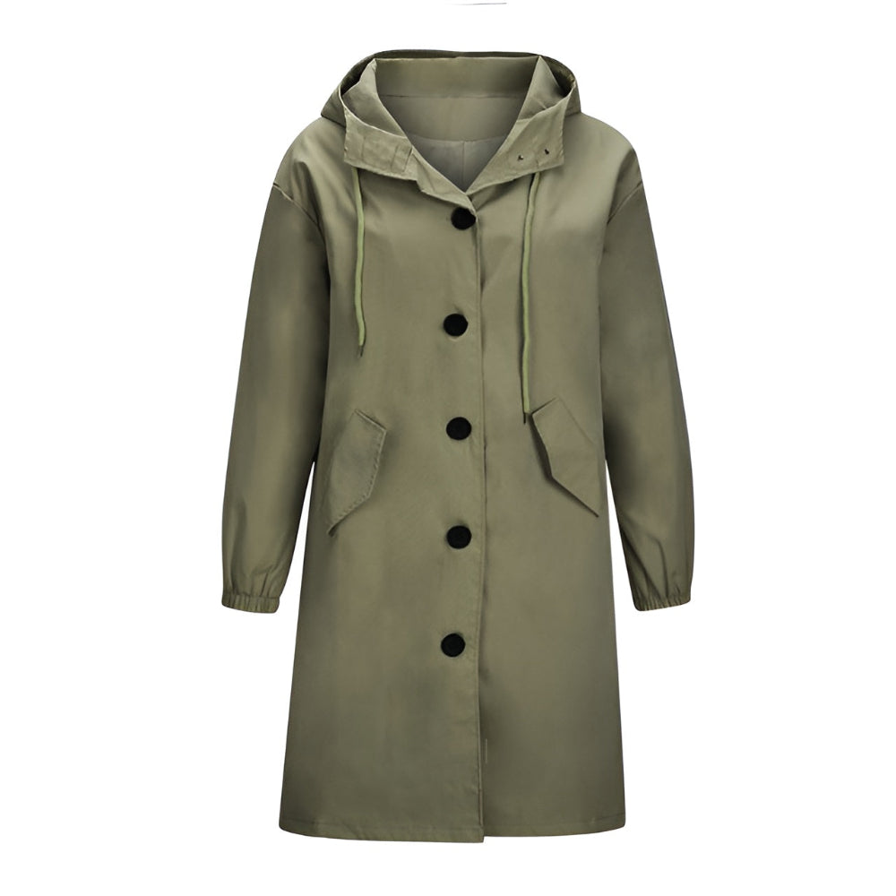 Women's Rain Jacket Hooded Classic Winter Coat Stylish 16