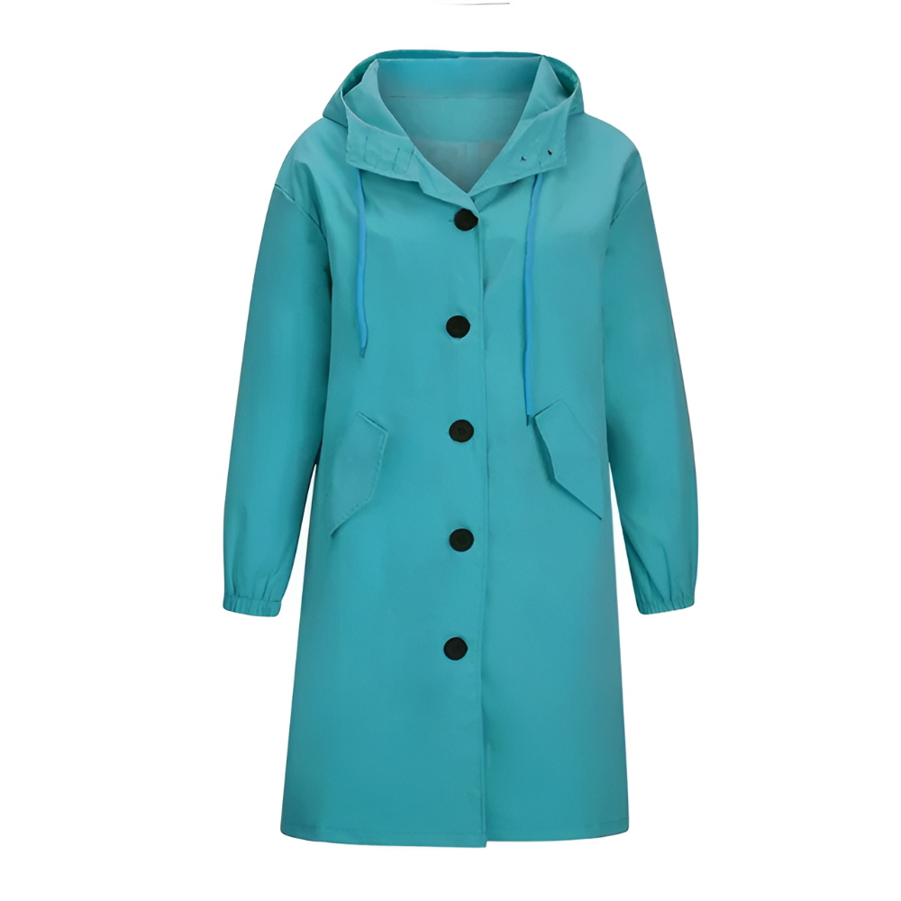 Women's Rain Jacket Hooded Classic Winter Coat Stylish 2