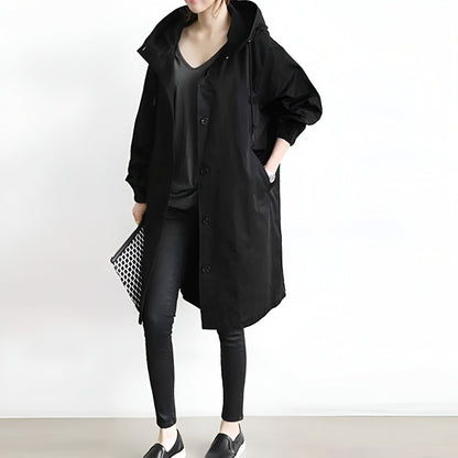 Women's Rain Jacket Hooded Classic Winter Coat Stylish 5