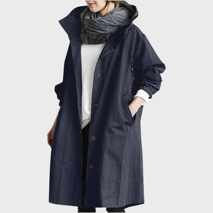 Women's Rain Jacket Hooded Classic Winter Coat Stylish 7