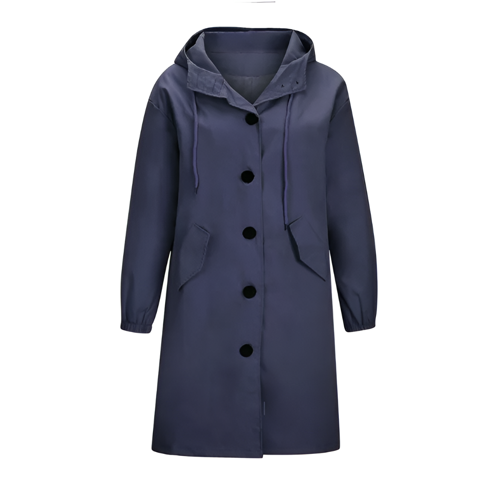 Women's Rain Jacket Hooded Classic Winter Coat Stylish 8