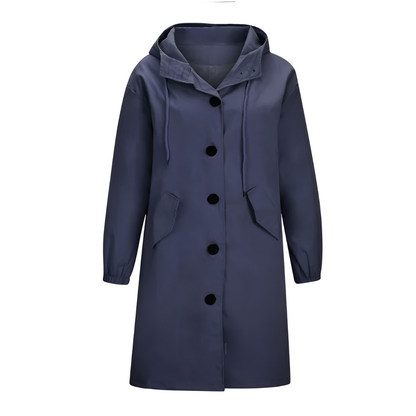 Women's Rain Jacket Hooded Classic Winter Coat Stylish 8
