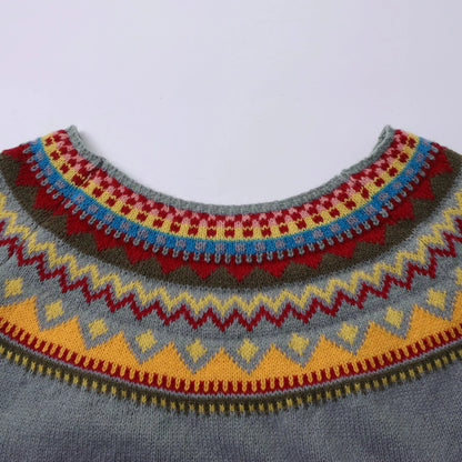 Women's Ribbed Knit Pullover Sweater Cozy Cold Weather Essential 4