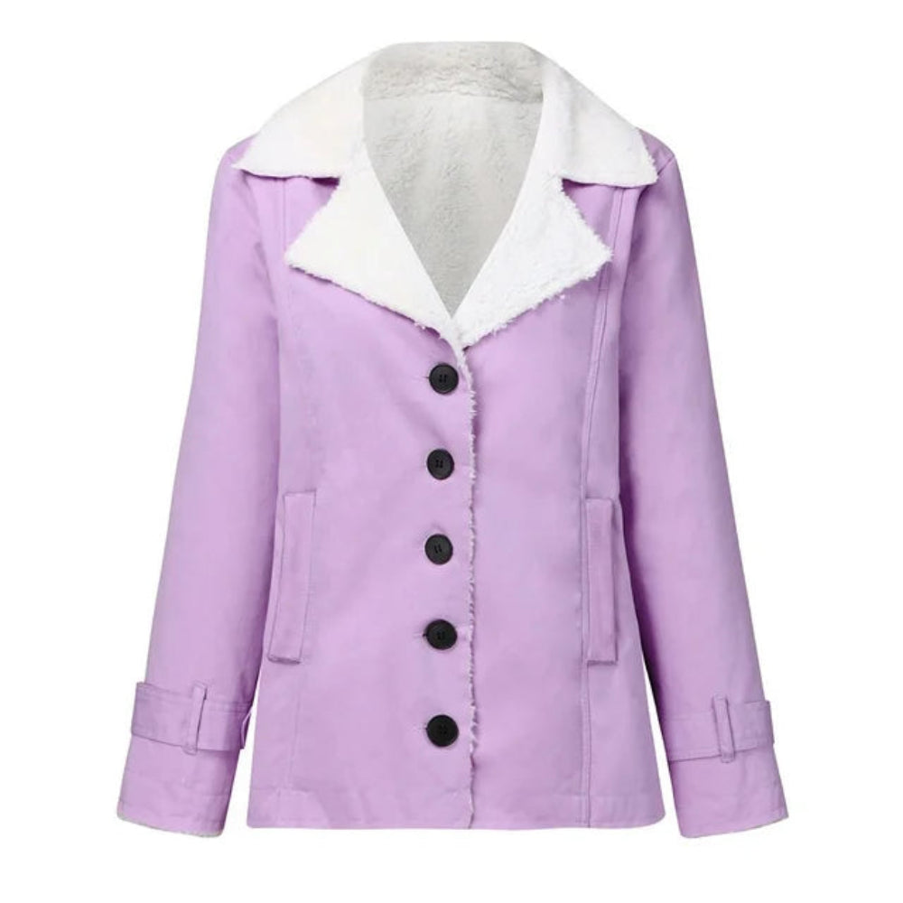 Women's Sherpa Thermal Jacket Winter Warmth Style 4