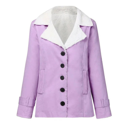 Women's Sherpa Thermal Jacket Winter Warmth Style 4