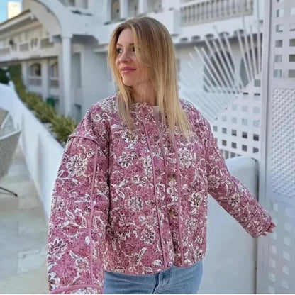 Women's Stylish Sherpa Jacket Lightweight Elegant Design 13