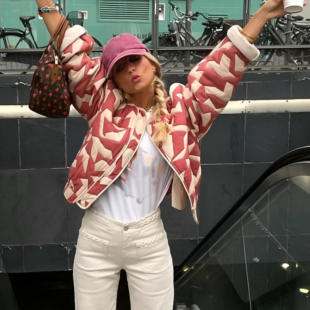 Women's Stylish Sherpa Jacket Lightweight Elegant Design 6